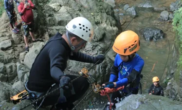 Canyoning Kids Friendly in Sentul - Bogor Juara Trip