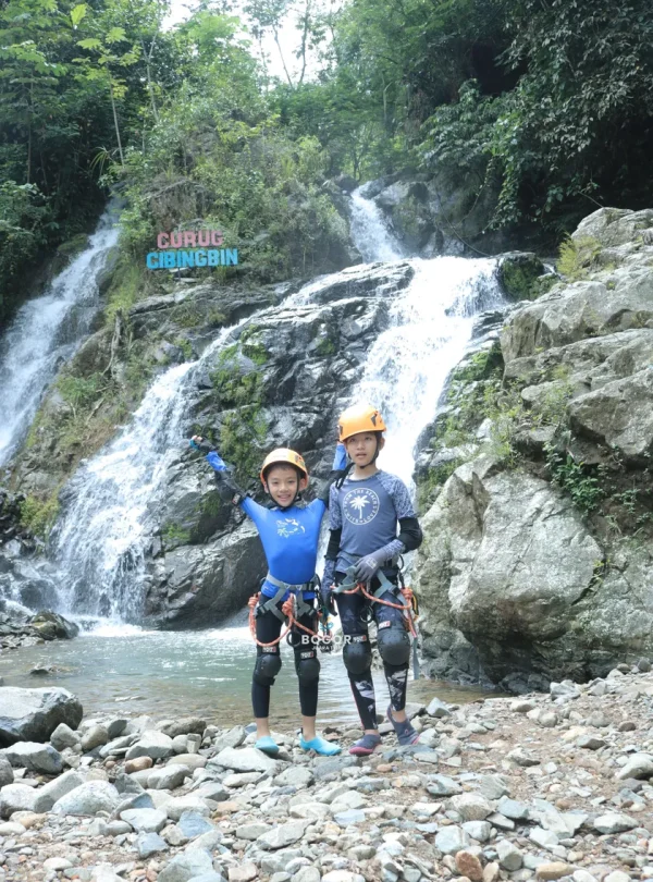 Canyoning Kids Friendly in Sentul - Bogor Juara Trip
