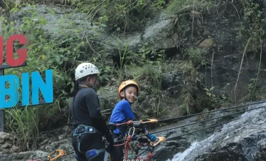 Canyoning Kids Friendly in Sentul - Bogor Juara Trip