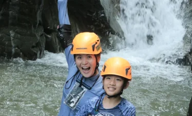 Canyoning Kids Friendly in Sentul - Bogor Juara Trip
