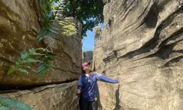 Rute Trekking Goa Garunggan dan Curug Leuwi Asih